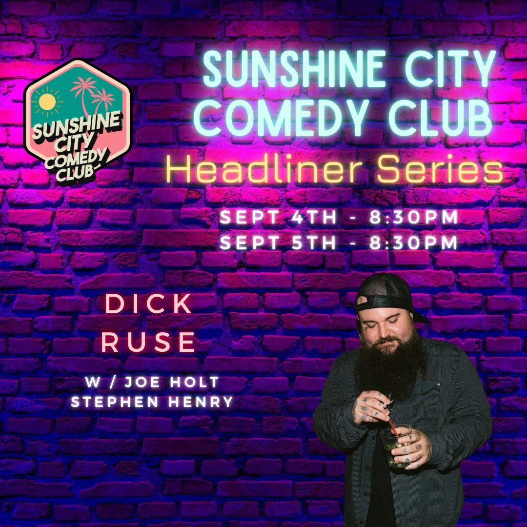 Dick Ruse at Sunshine City Comedy Club