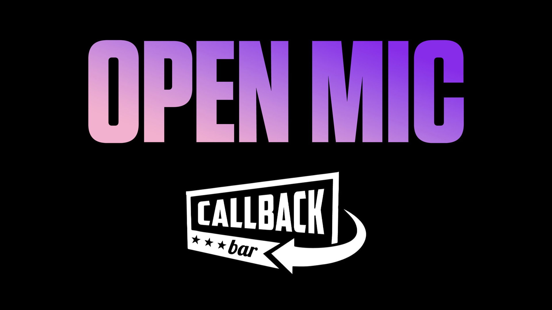 Open Mic at Punch Line Comedy Club Sacramento
