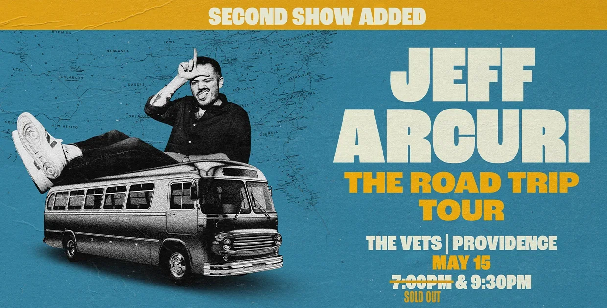 Jeff Arcuri: The Road Trip Tour at The VETS (Veterans Memorial Auditorium)