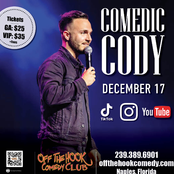Comedic Cody at Off The Hook Comedy Club