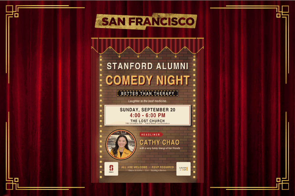 Better Than Therapy: A Stanford Alumni Comedy Night at The Lost Church (San Francisco)