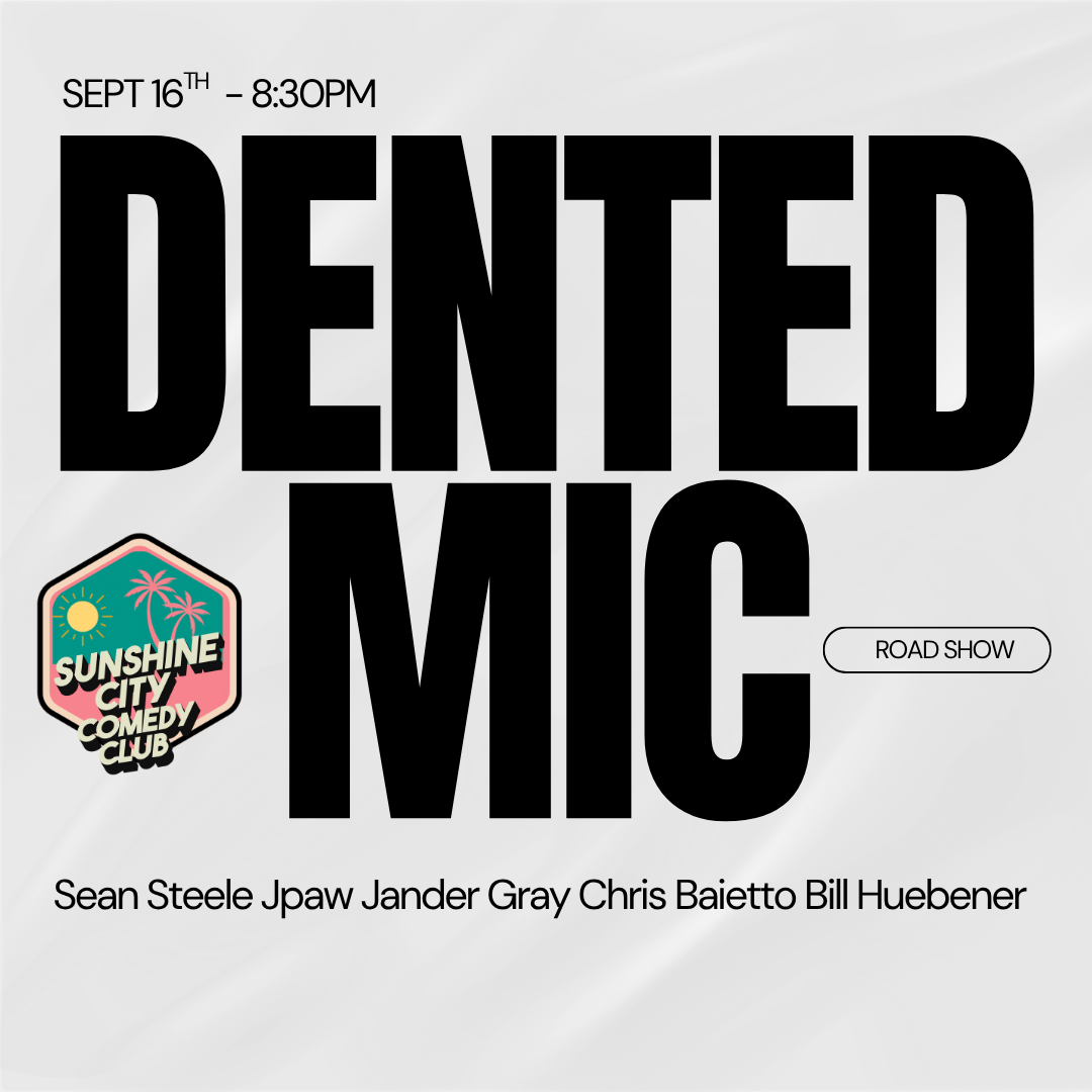 Dented Mic Comedy Road Show at Sunshine City Comedy Club