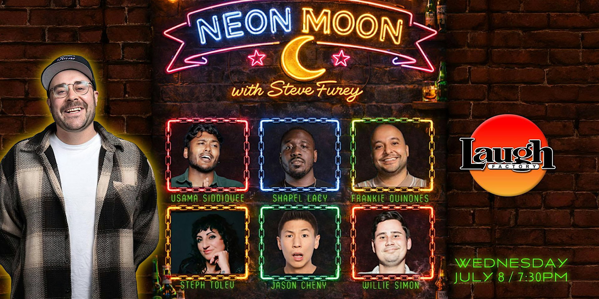 Neon Moon at The Laugh Factory Hollywood