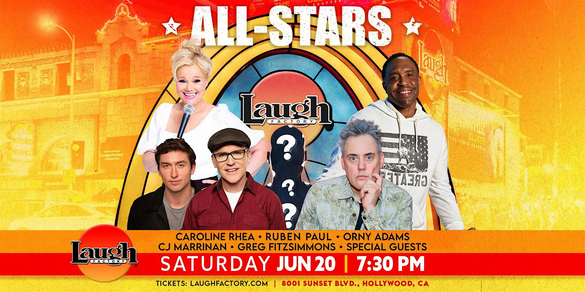 Saturday Night All-Stars at The Laugh Factory Hollywood