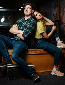 Francesca Fiorentini & Matt Lieb at Helium Comedy Club Portland
