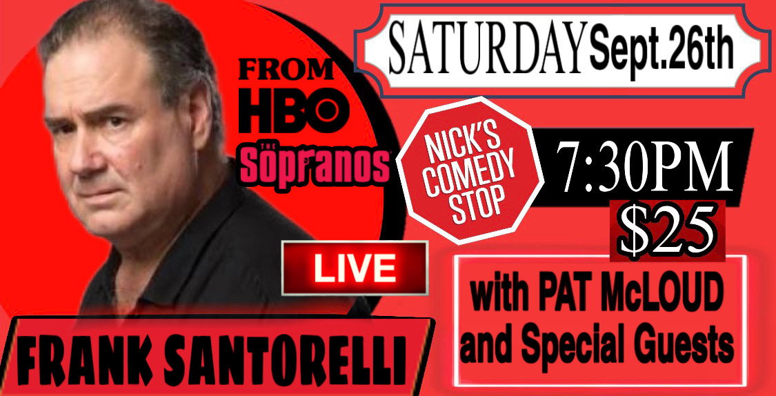 Frank Santorelli LIVE at Nick's at Nick's Comedy Stop