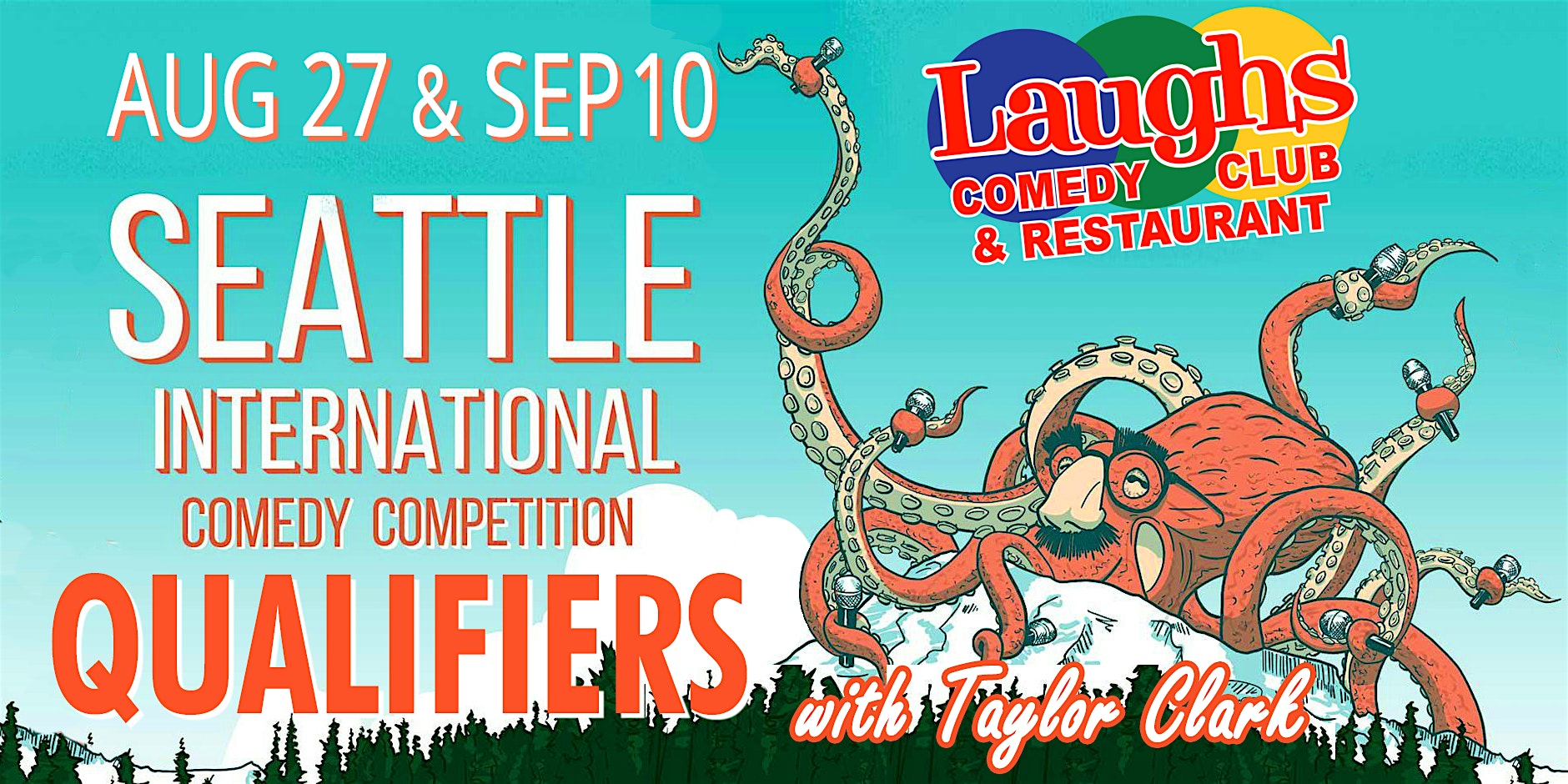 Seattle International Comedy Competition Qualifiers at Laughs Comedy Club