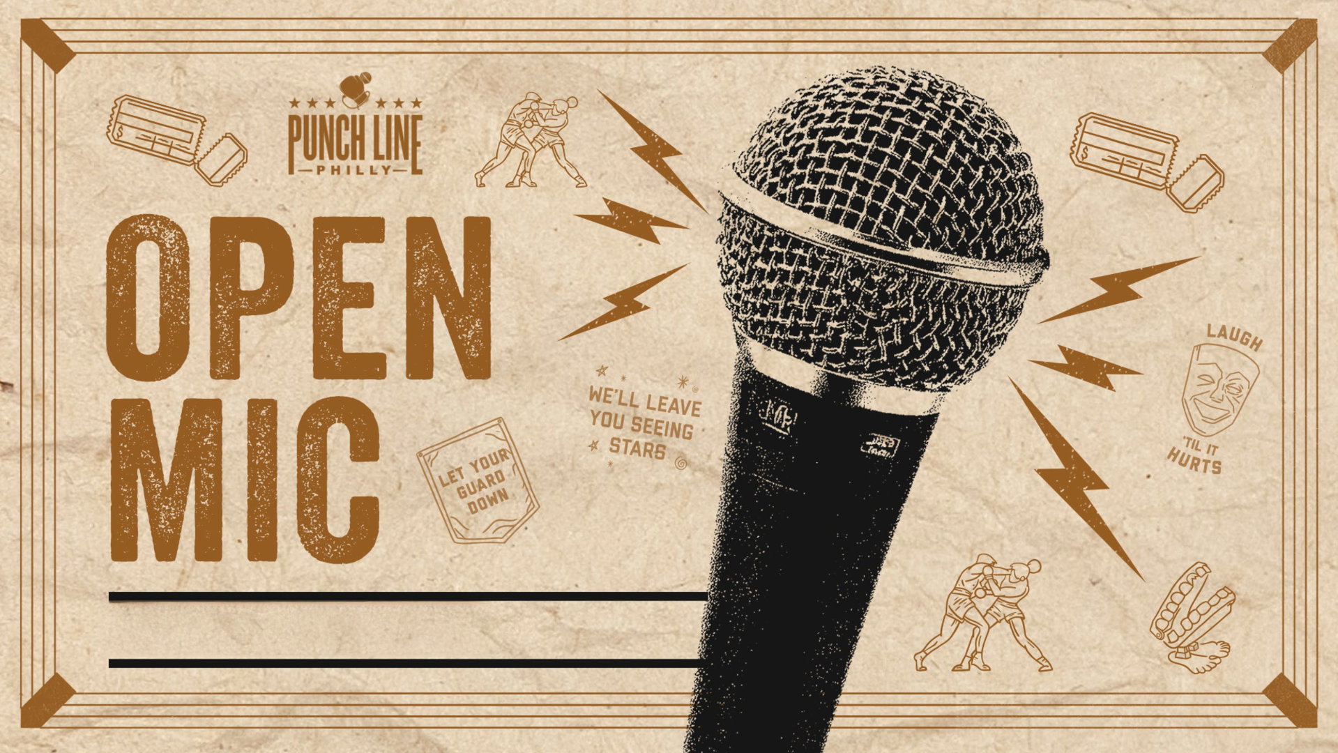 Open Mic Night at Punch Line Philly