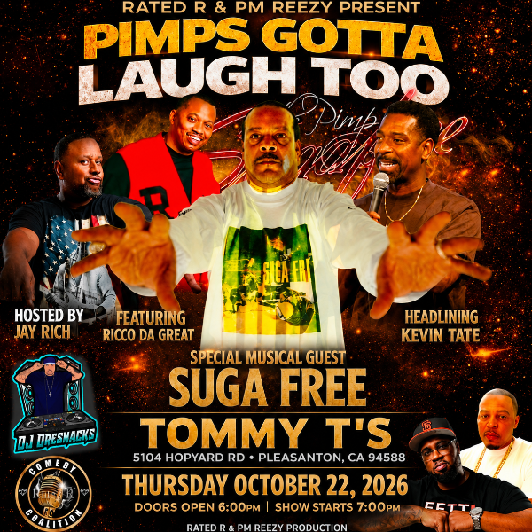 Pimps Gotta Laugh Too at Tommy T's Comedy Club