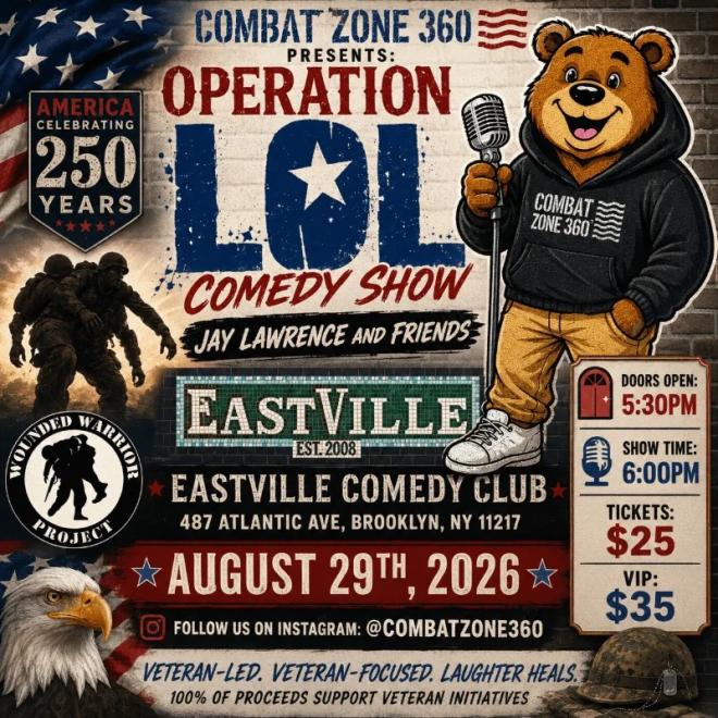 Operation LOL at Eastville Comedy Club