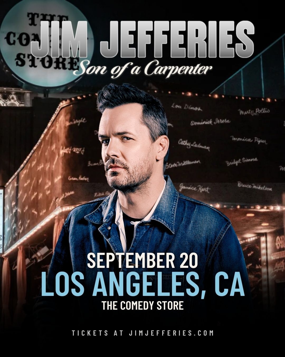 Jim Jefferies at The Comedy Store