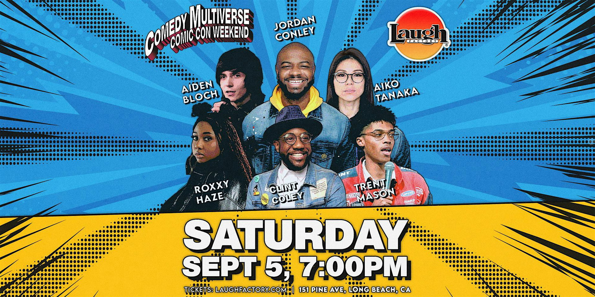 Comedy Multiverse Comic Con Weekend at The Laugh Factory Long Beach