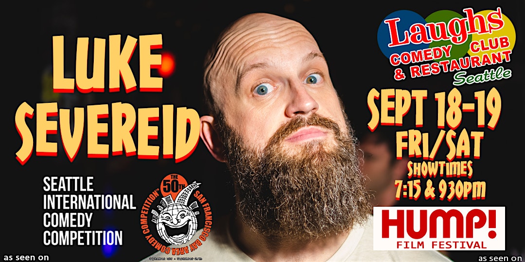 Luke Severeid at Laughs Comedy Club