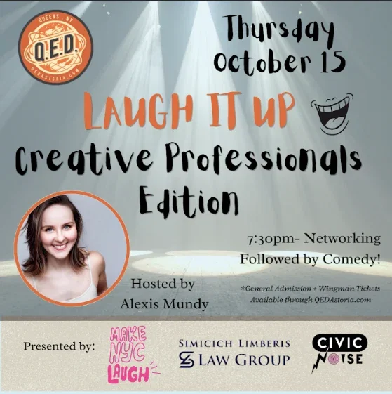 Laugh It Up - Creative Professionals Edition at Q.E.D. Astoria