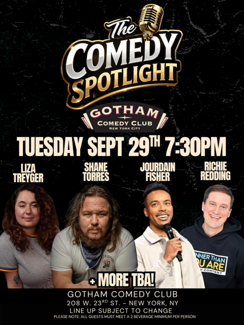 Comedy Spotlight at Gotham Comedy Club
