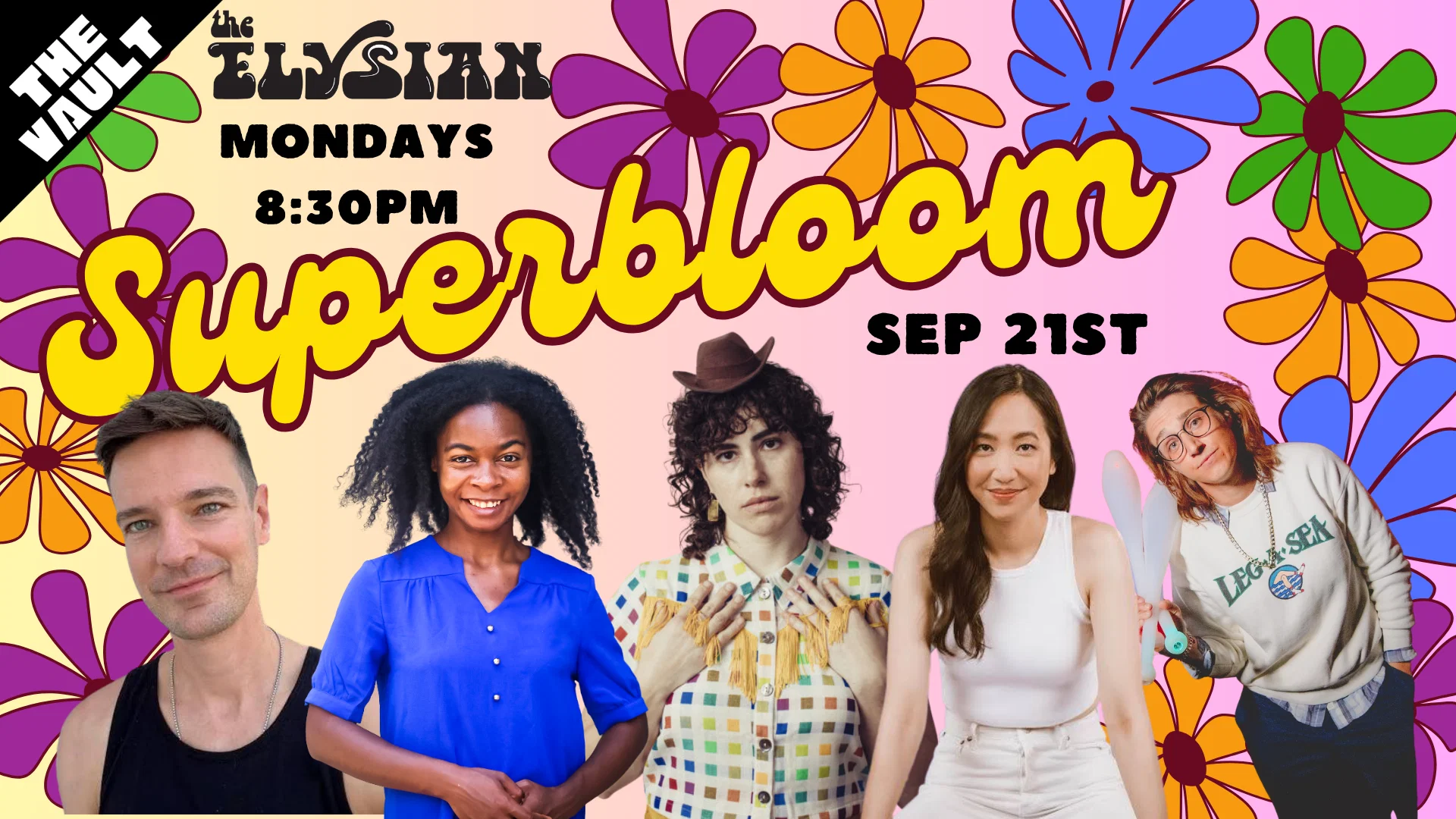 Superbloom Comedy at The Elysian Theater