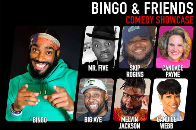 Bingo and Friends at Arlington Improv