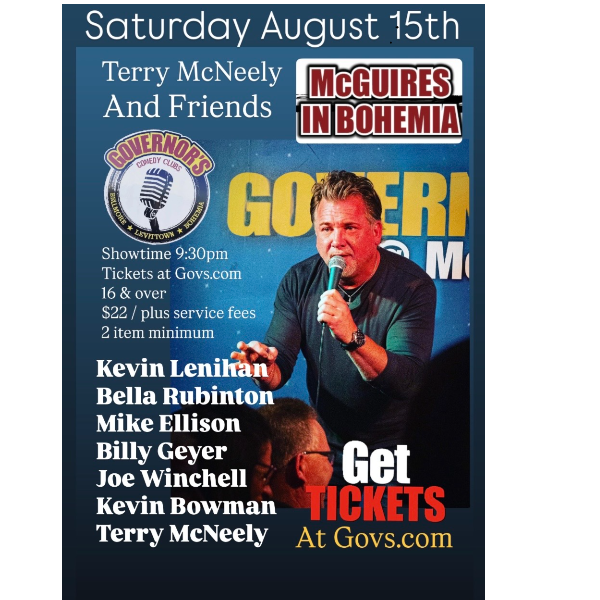 Terry McNeely And Friends at McGuire's Comedy Club