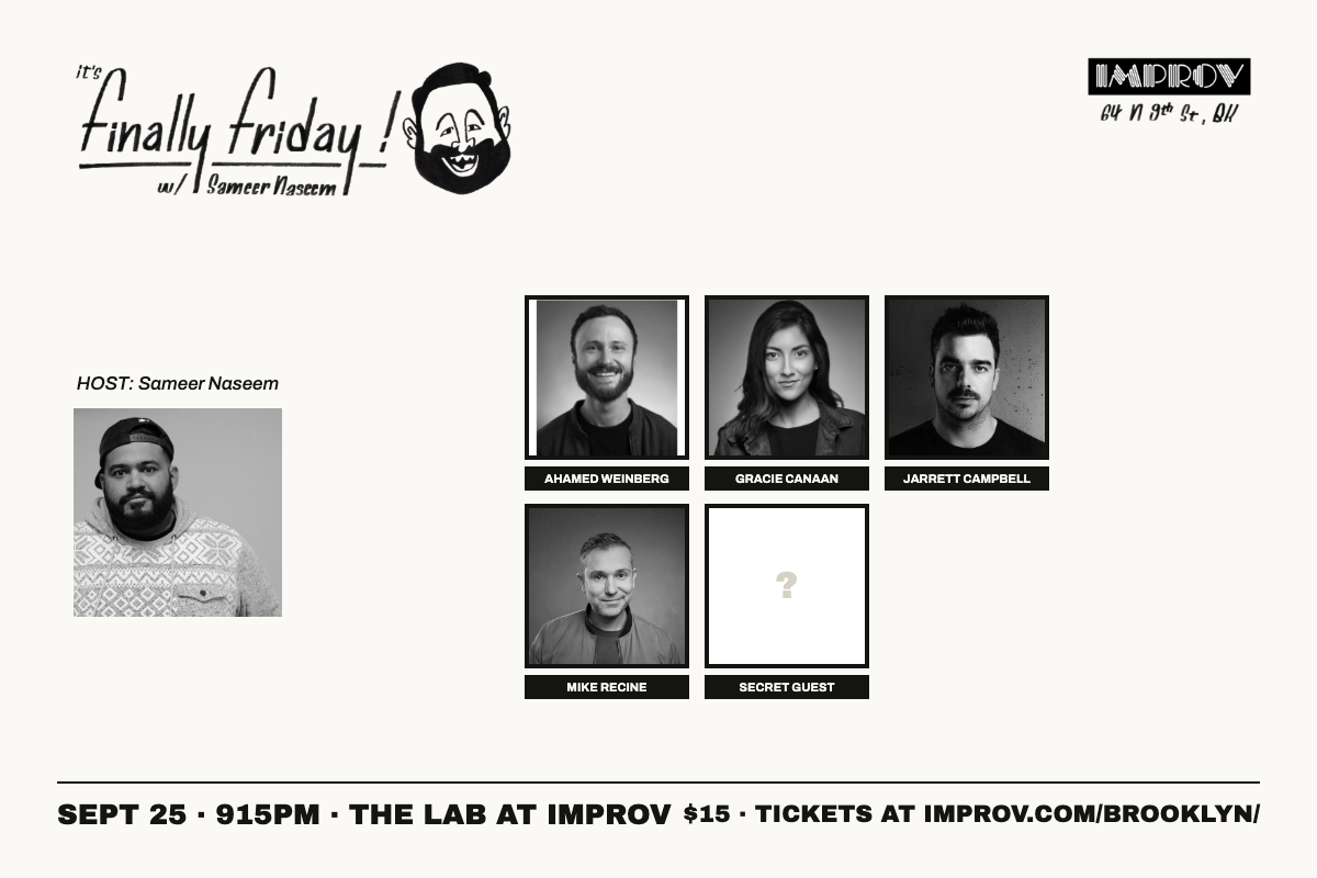 Finally Friday at Brooklyn Improv