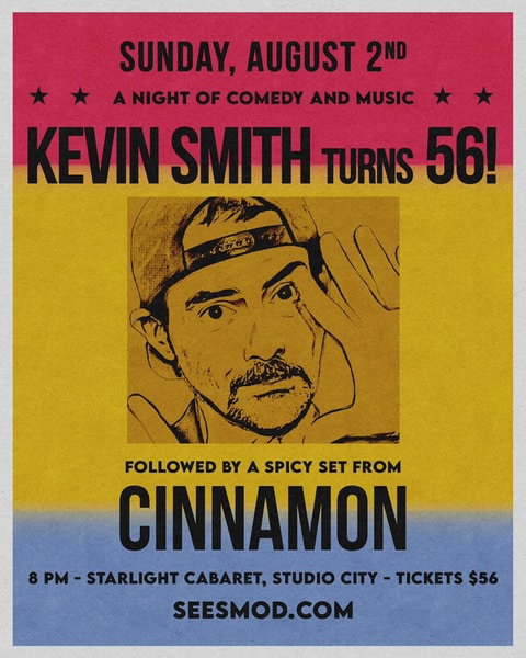 Kevin Smith Turns 56! at The Starlight Cabaret