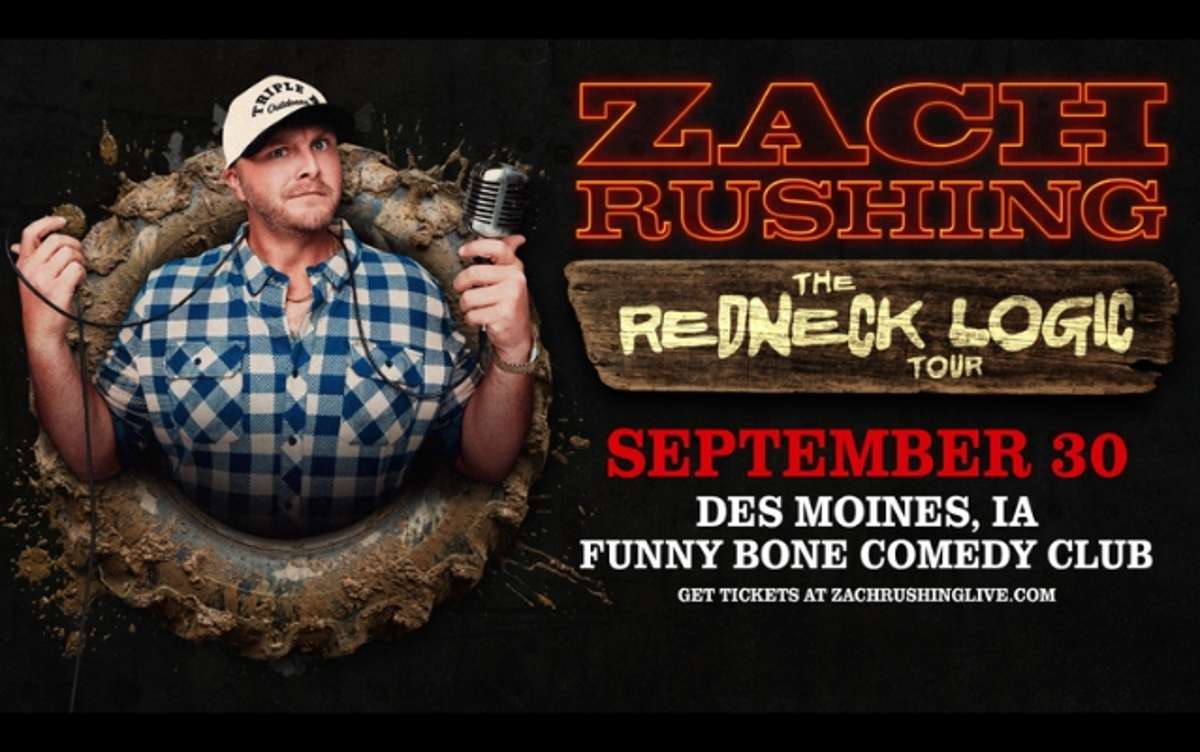 Zach Rushing at Des Moines Funny Bone