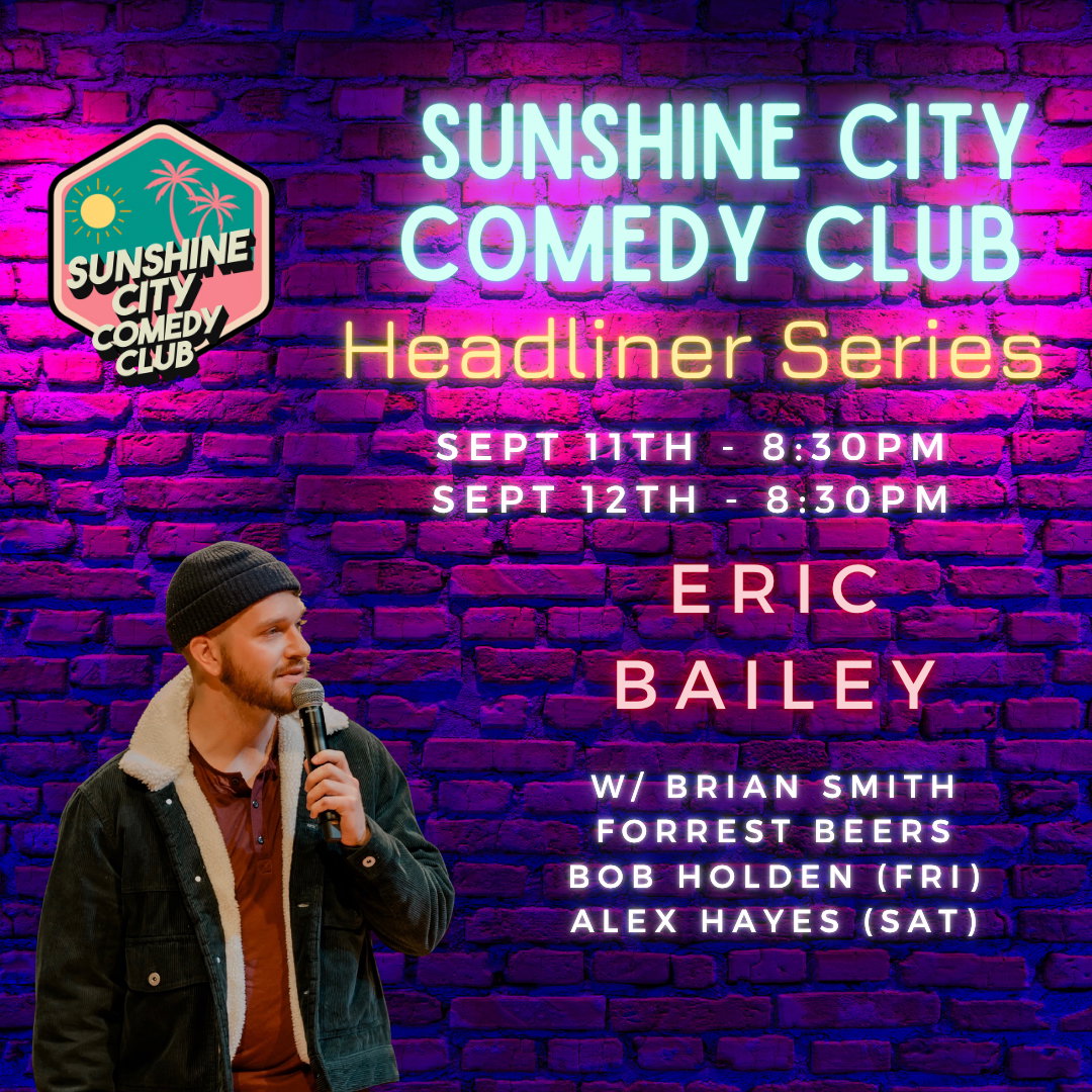 Eric Bailey at Sunshine City Comedy Club