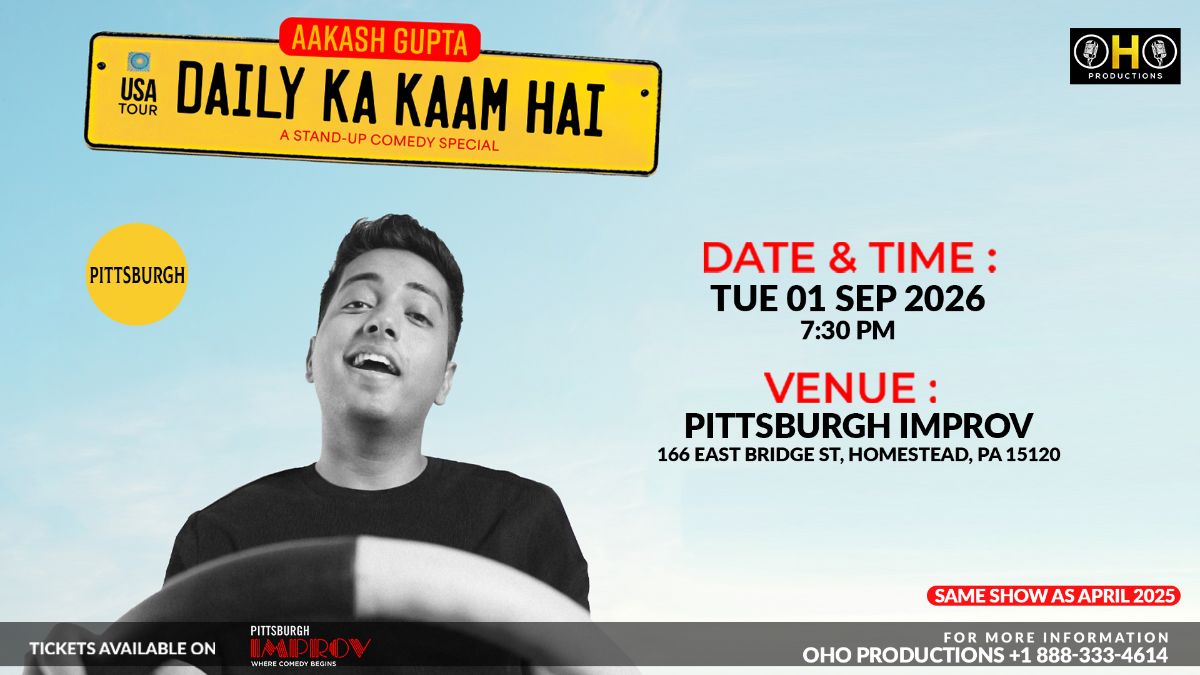 Daily Ka Kaam Hai at Pittsburgh Improv