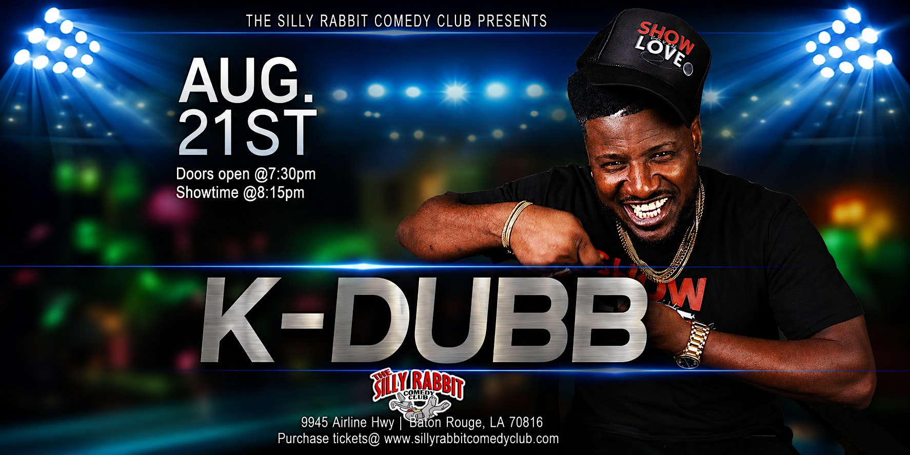 K-DUBB at The Silly Rabbit Comedy Club