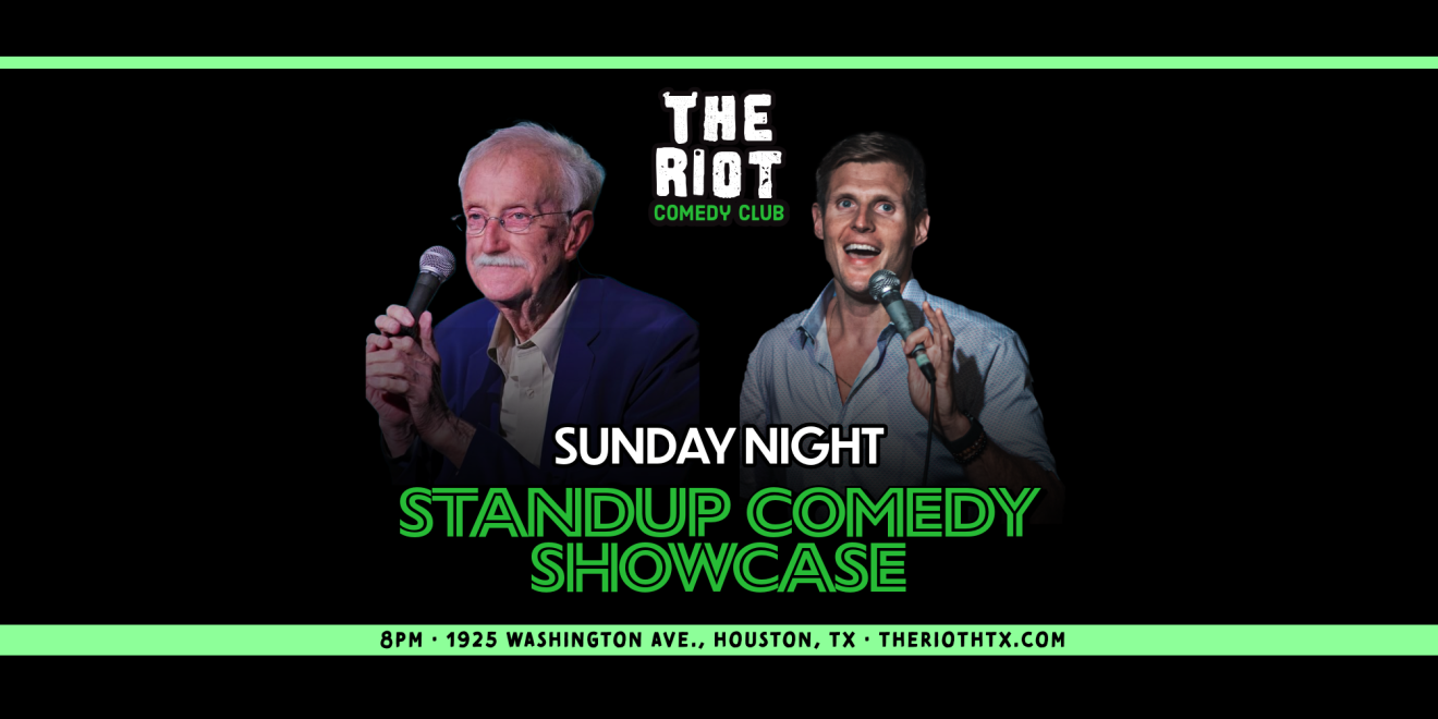 Sunday Night Standup Comedy Showcase at The Riot Comedy Club