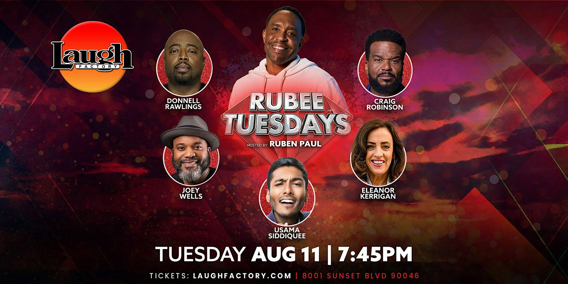 Rubee Tuesdays at The Laugh Factory Hollywood