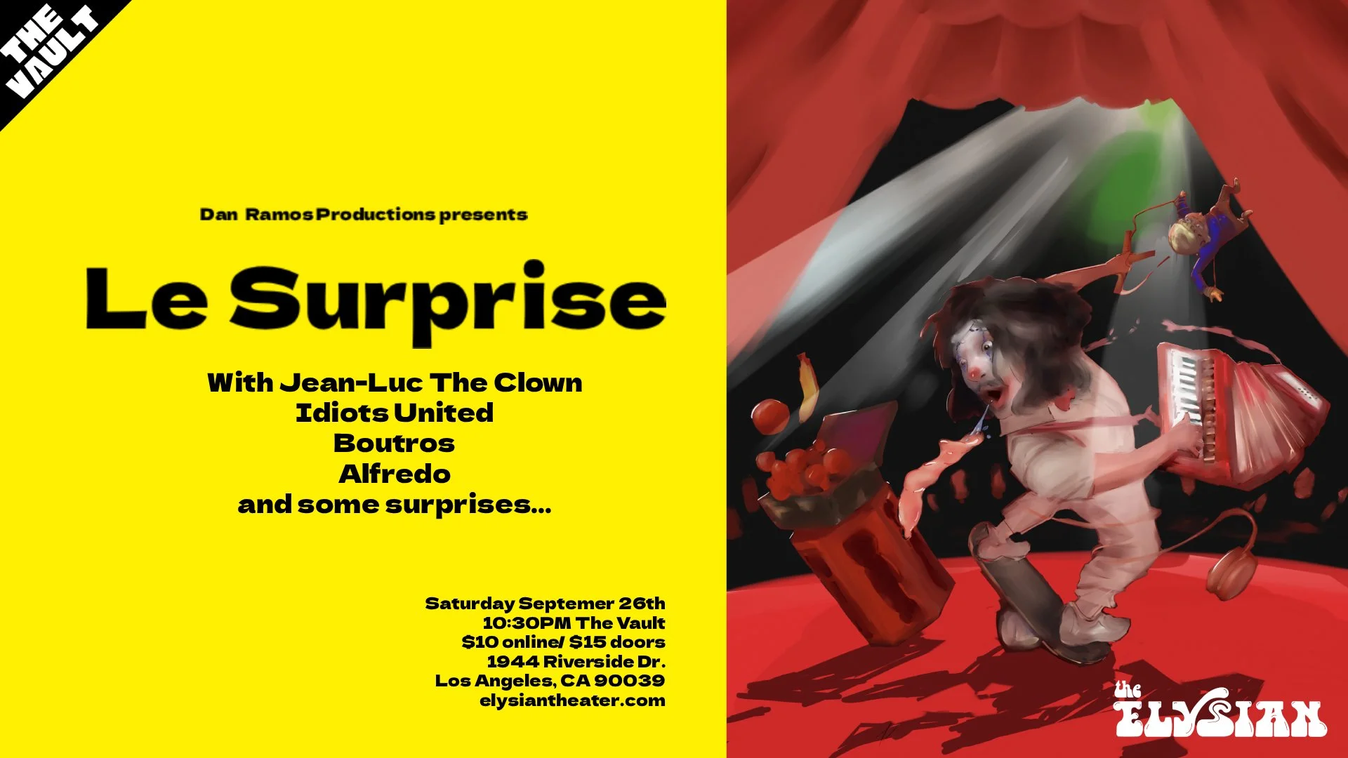 Le Surprise at The Elysian Theater