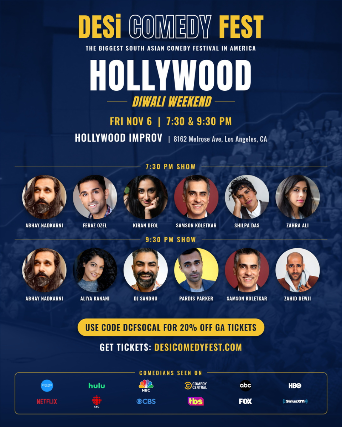 Desi Comedy Fest at The Hollywood Improv