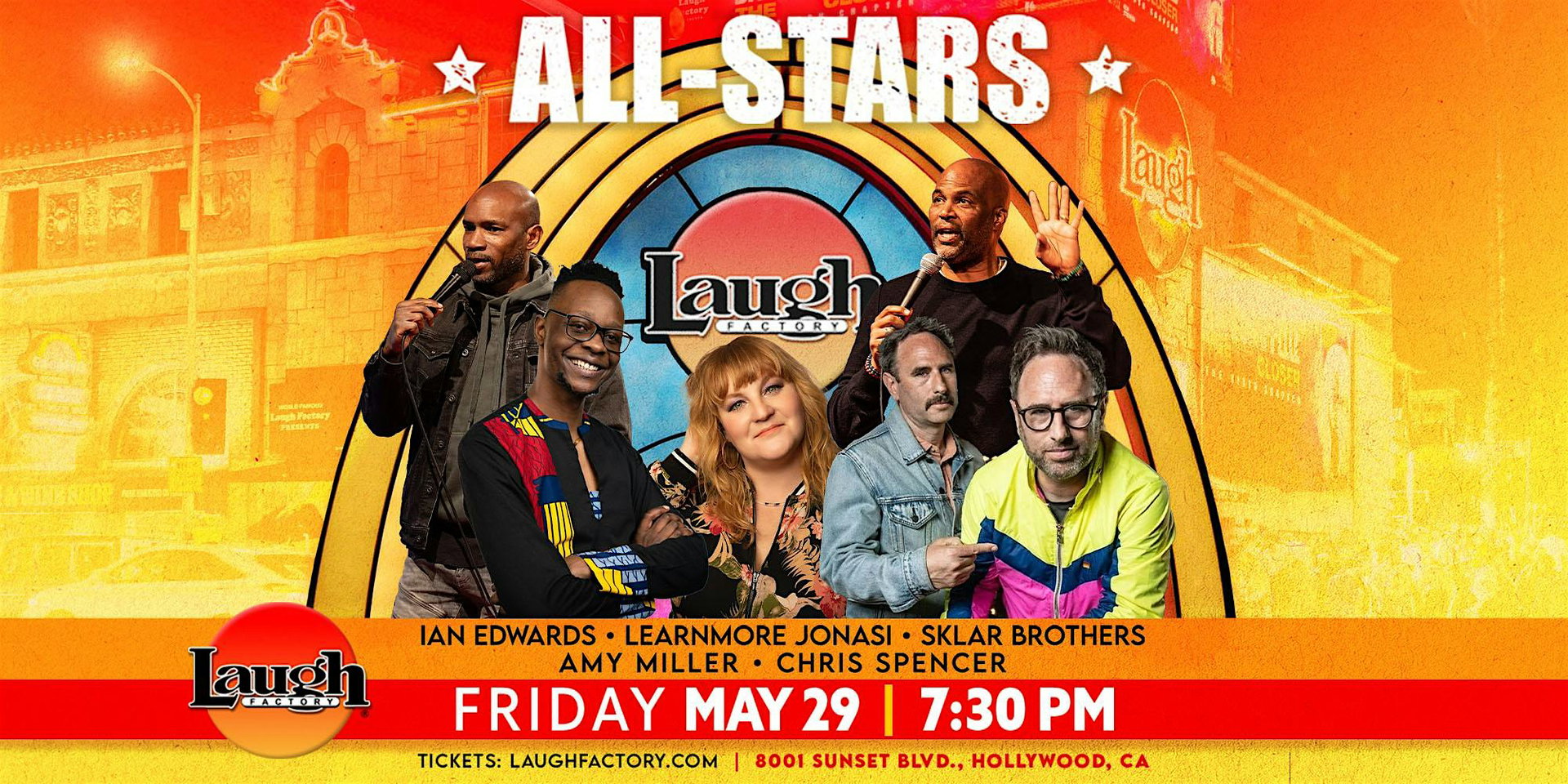 Friday Night All-Stars at The Laugh Factory Hollywood