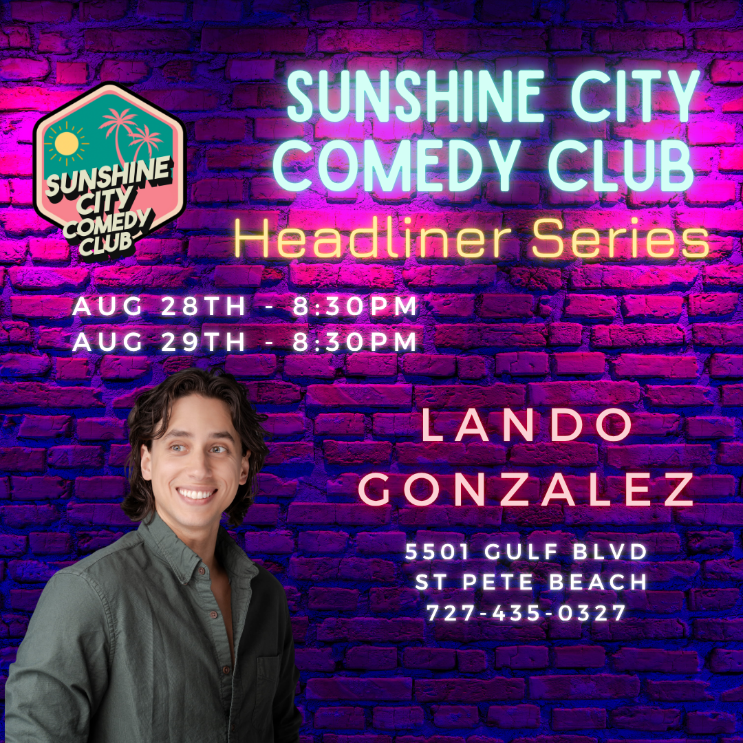 Lando Gonzalez at Sunshine City Comedy Club