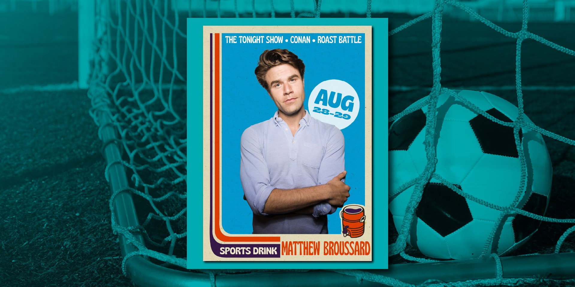 Matthew Broussard at SPORTS DRINK: Café & Comedy Club