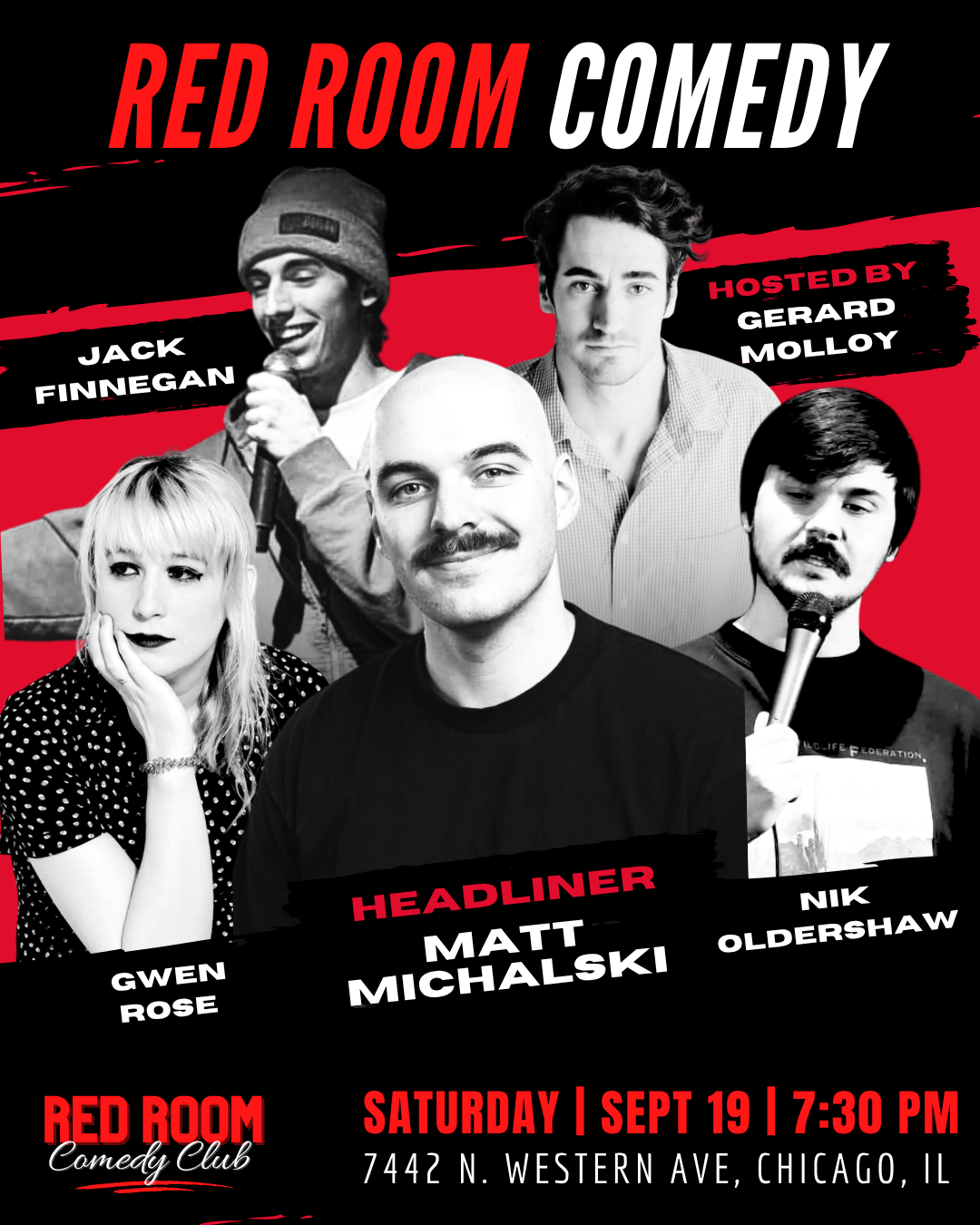 RED ROOM COMEDY at RED ROOM Comedy Club
