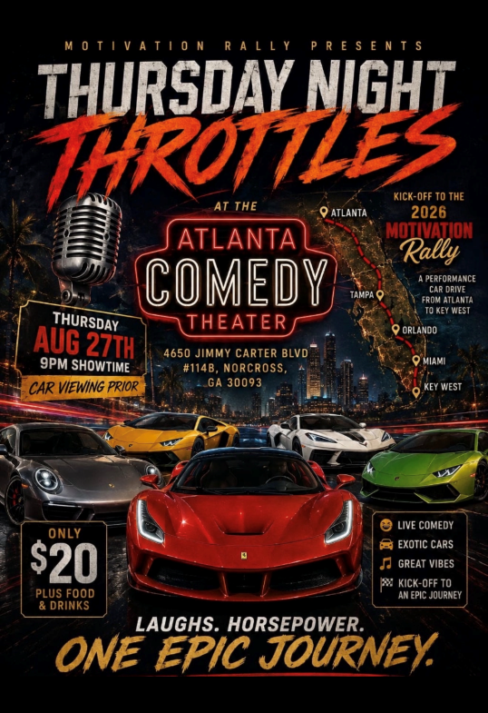 Thursday Night Throttle at Atlanta Comedy Theater Norcross