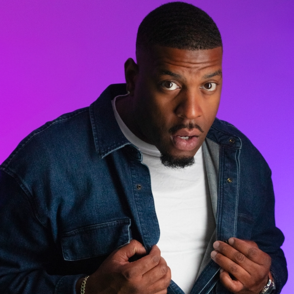 Omar Terrell aka "Hilarious Omar" at Stress Factory Comedy Club Bridgeport