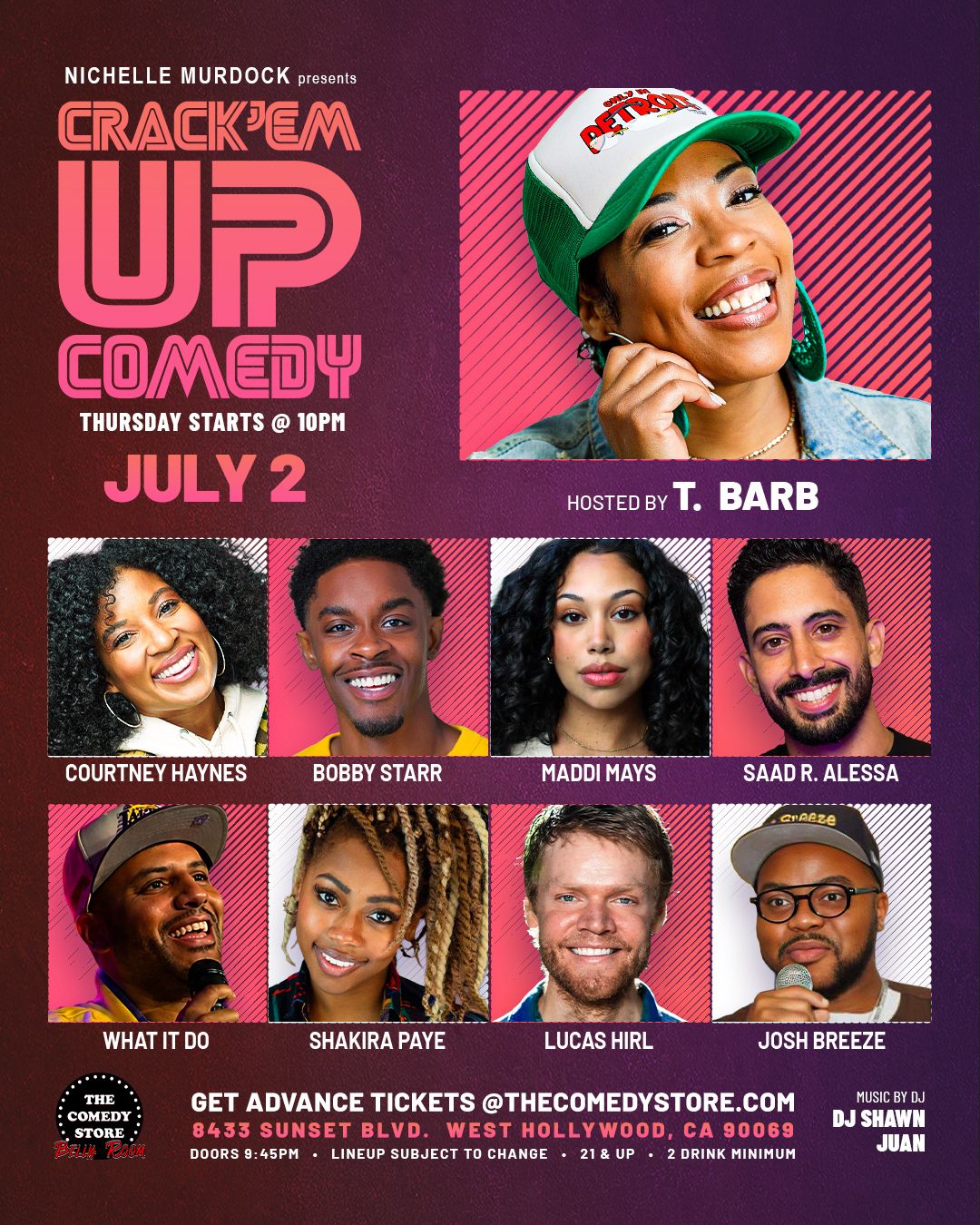 Crack'Em Up Thursdays at The Comedy Store