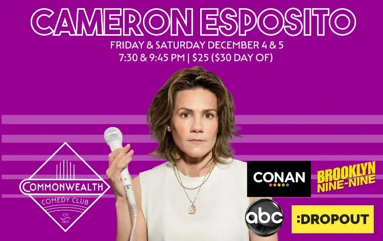 Cameron Esposito at Commonwealth Comedy Club