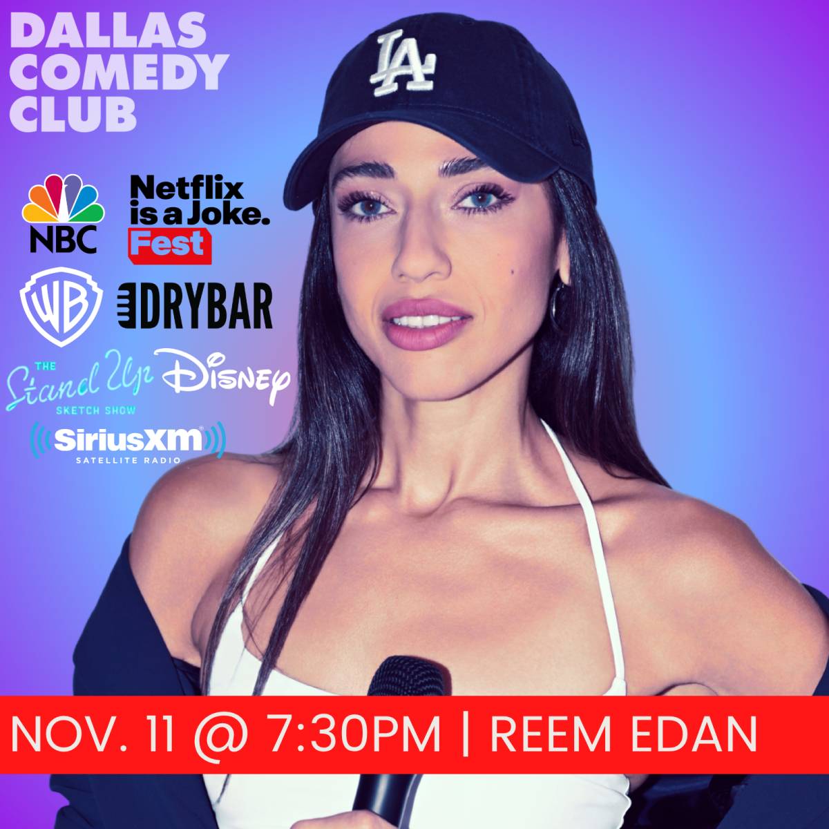 Reem Edan "Superficial Intelligence" at Dallas Comedy Club