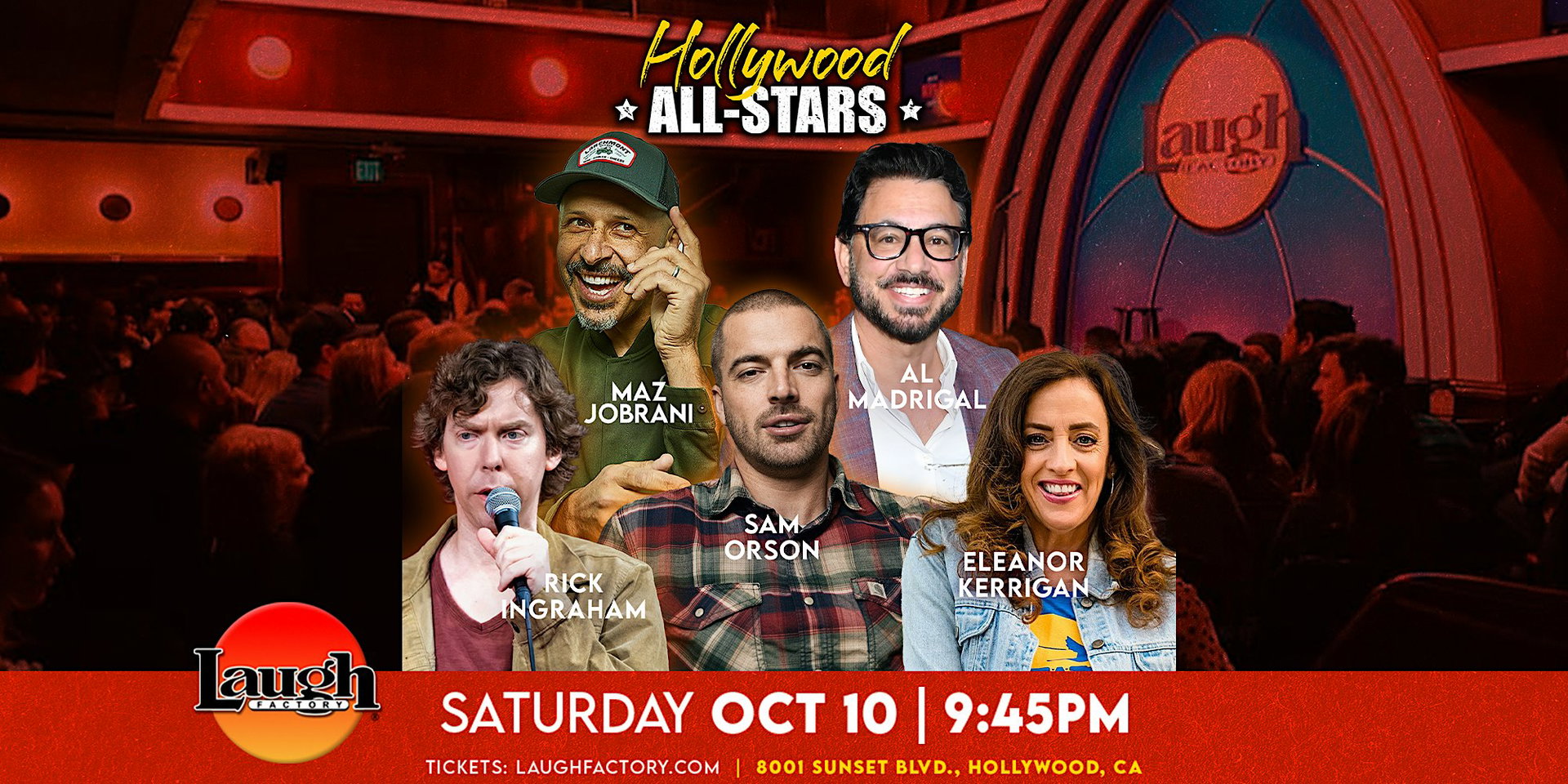 Hollywood All-Stars at The Laugh Factory Hollywood