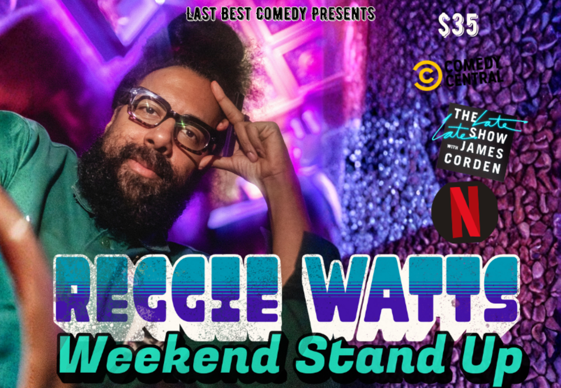 Reggie Watts at Last Best Comedy
