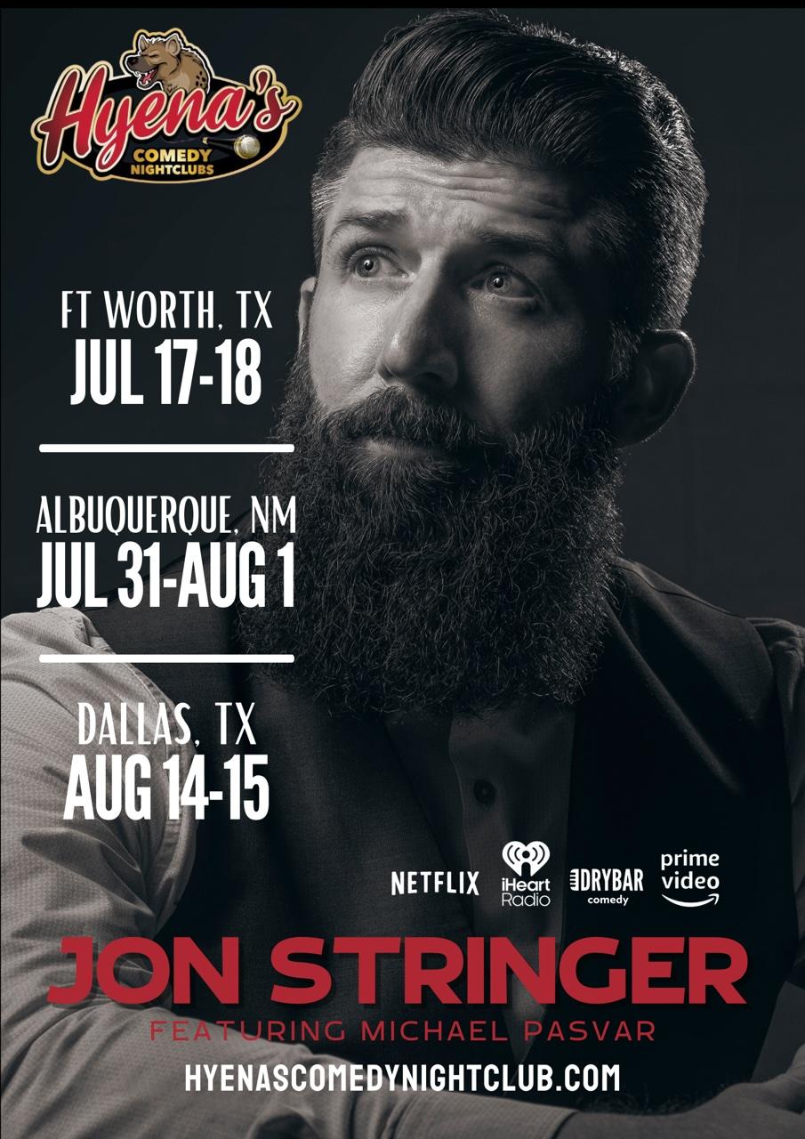 Jon Stringer at Hyena's Comedy Night Club Albuquerque
