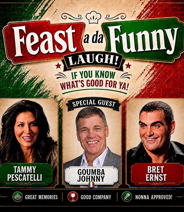 Feast a da Funny at Mayo Performing Arts Center