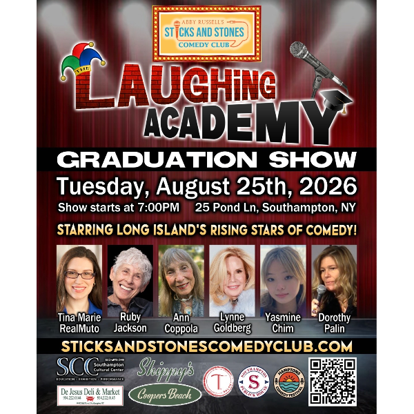 LAUGHING ACADEMY Graduation Show at Sticks and Stones Comedy Club