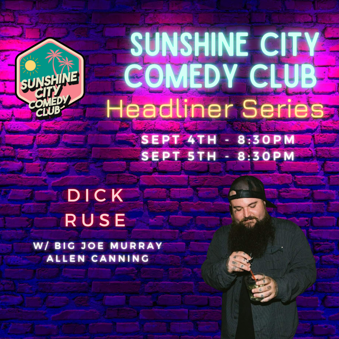 Dick Ruse at Sunshine City Comedy Club