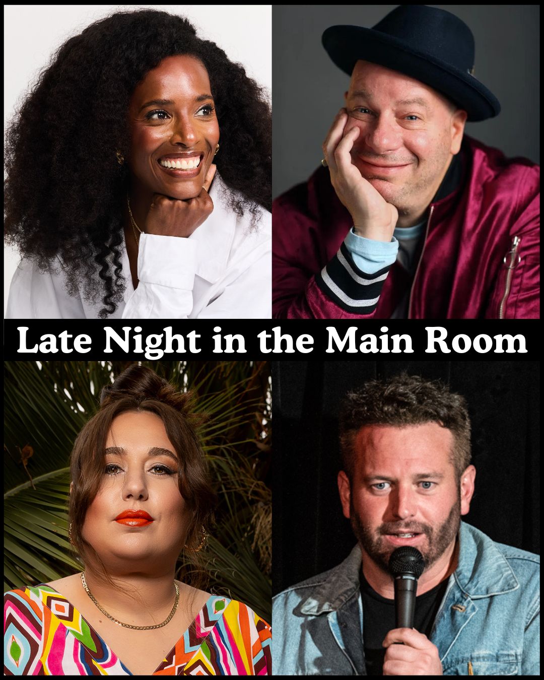 Late Night in the Main Room at The Comedy Store