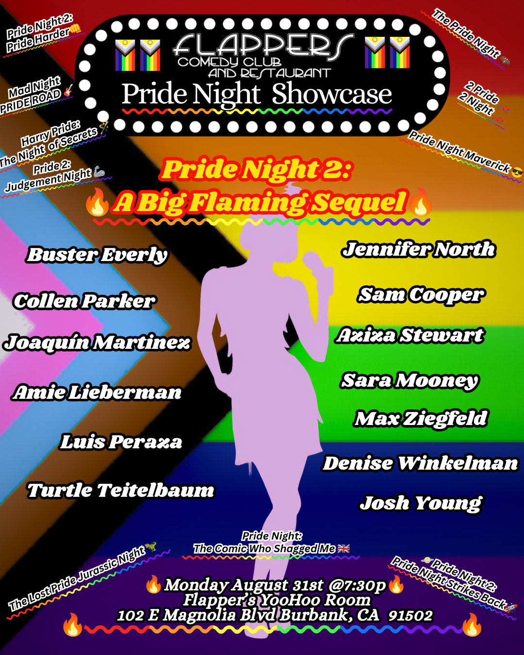 Pride Night Showcase at Flappers