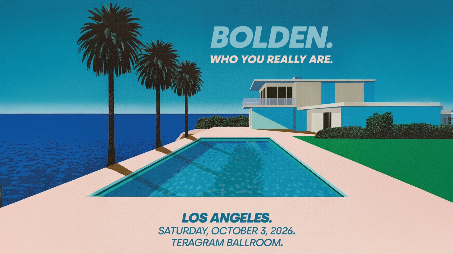 Bolden. Who You Really Are. Tour 2026 at Teragram Ballroom